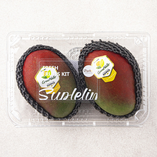 수플린 브라질산 애플망고, 850g(2입), 1개