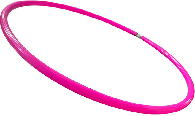 나리아 교재용 훌라후프 단색 75cm, 200g, 핑크, 1개