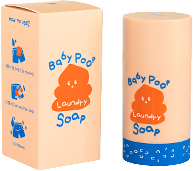 일오삼공 스틱형 EM 빨래비누 아기옷 애벌 세탁, 60g, 1개