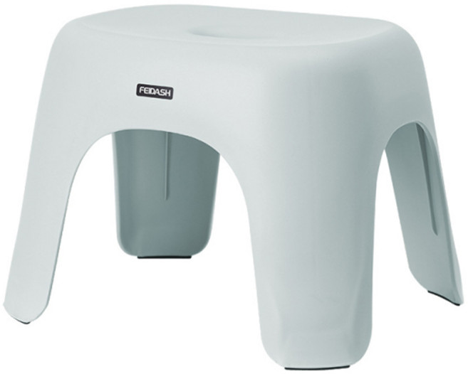 더자카 다용도 미끄럼방지 욕실의자 발판, 블루