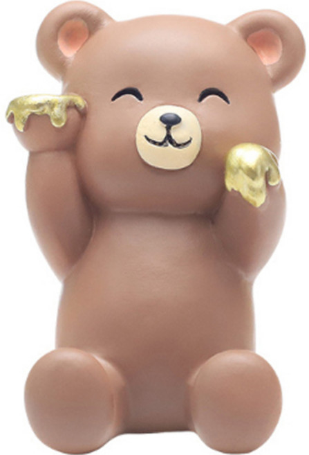 홈 장식 다용도 귀여운 동물 후크, 곰