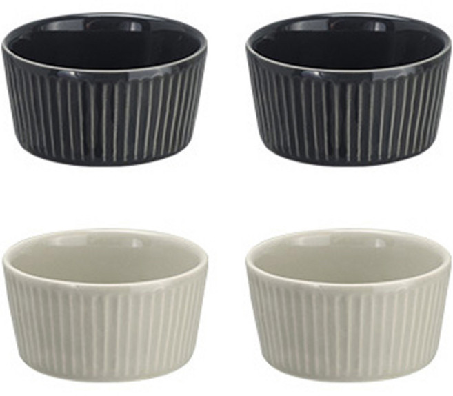 로얄베일 국산 라이닝 소스볼 2종 x 2p 세트, 크림그레이 + 챠콜, 1세트