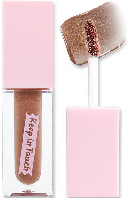 [비건뷰티] 키핀터치 젤리 립 플럼퍼 틴트, 샤이닝 골드, 1개