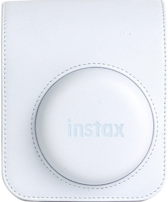 인스탁스 미니12 카메라 전용 로고 케이스 화이트, 1개