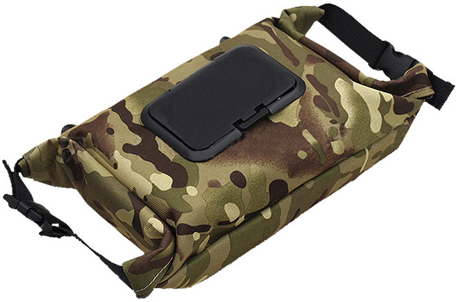 슈와츠코리아 캠핑 물티슈 파우치, 밀리터리, 1단, 1개