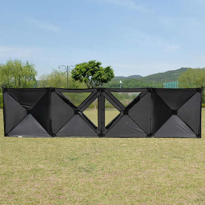 밴프 오토 윈드 스크린, 블랙, 1개