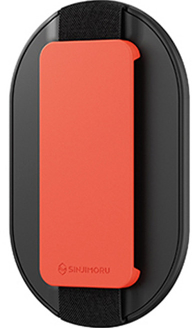 신지모루 맥세이프 M 신지그립 거치 핸드폰 스트랩, 오렌지, 1개