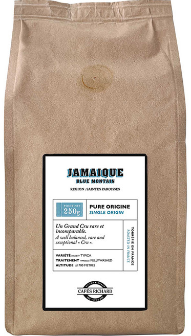 카페 리차드 자메이카 블루 몬테인 블루마운틴 볶은커피원두, 250g, 1개, 홀빈(분쇄안함)