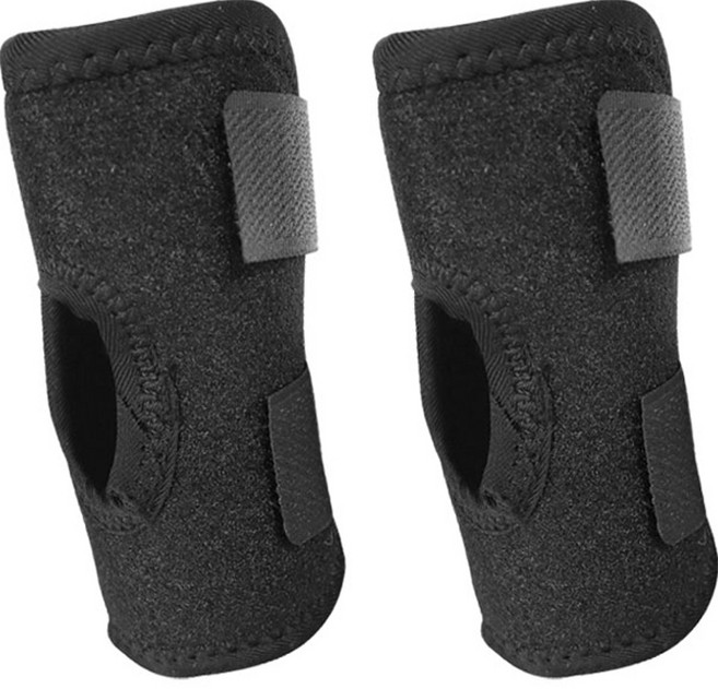 딩동펫 애견 보호대 2p, 블랙, 1개