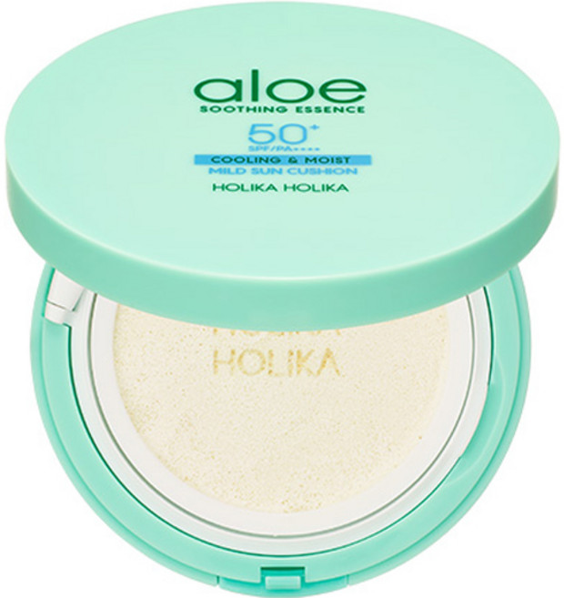 홀리카홀리카 알로에 마일드 선쿠션 SPF50+ PA++++, 25g, 1개