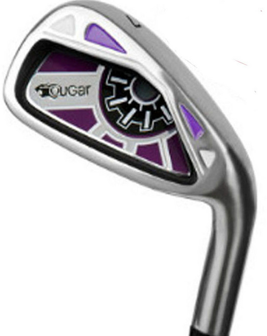 澳洲 Cougar 女用高爾夫7號鐵桿, 混色(碳纖維桿身), 1個