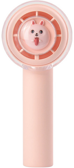 엘리 캐릭터 휴대용 핸디형 선풍기, F3, 핑크