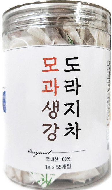 산해랑 볶은 모과생강 도라지차, 1g, 55개입, 1개