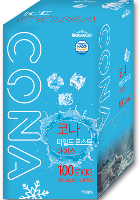 CONA 마일드로스트 아이스 원두커피믹스, 900mg, 100개입, 1개