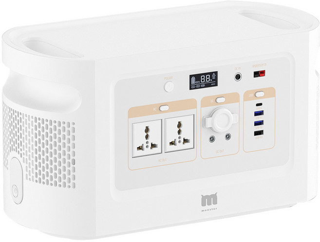 요이치 몬스터 캠핑용 차박 대용량 인산철 배터리 1200W 1 008wh K2-1200, 1개입, 1개