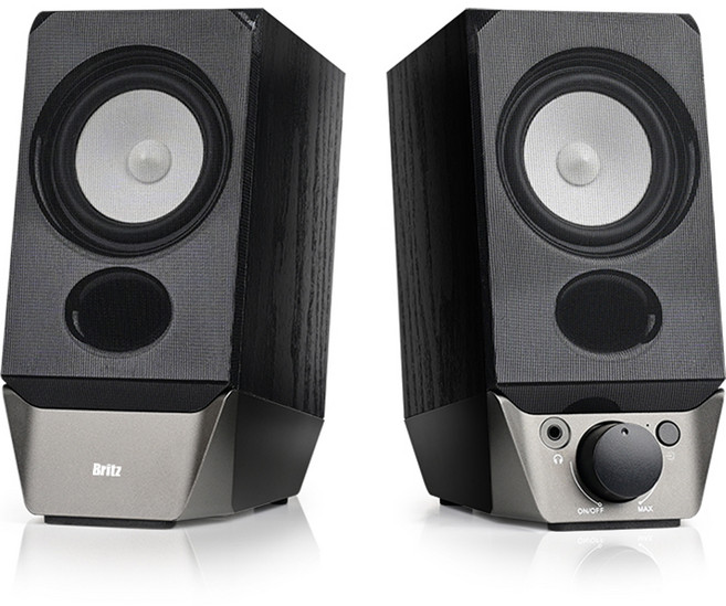 브리츠 USB Powerd 블루투스 스피커, BR-1200A BT, 블랙