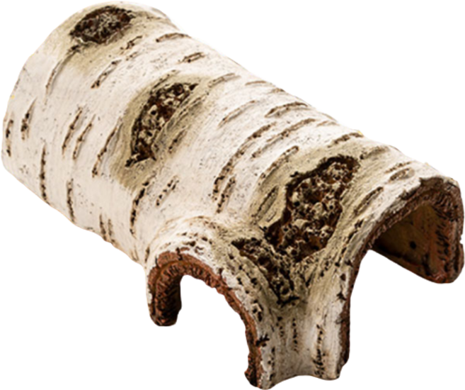 페이토 자작나무 타입 파충류용 은신처 S, 혼합색상, 1개