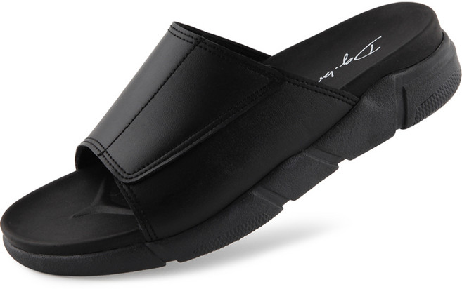 단골브로 남성용 발편한 소프트 쿠션 사무실 키높이 슬리퍼 레이콤