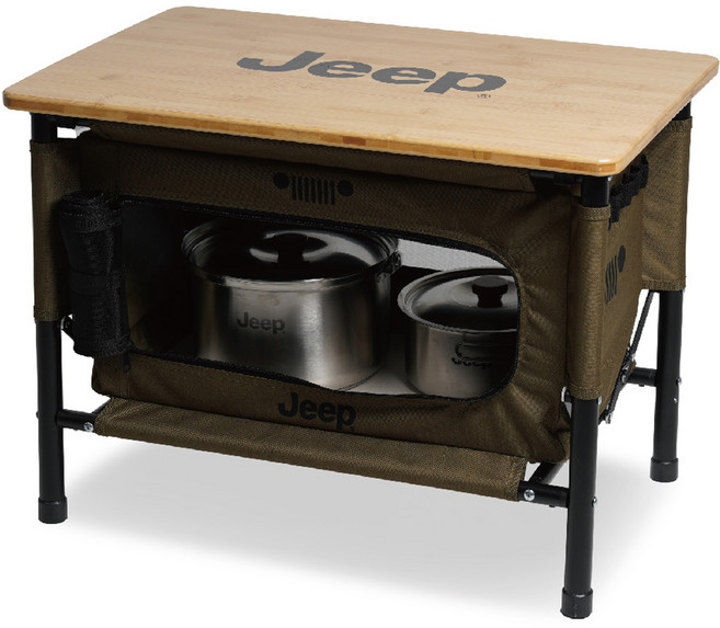 지프 코멘드 바스켓 캠핑 테이블 JPFT230101, 혼합색상