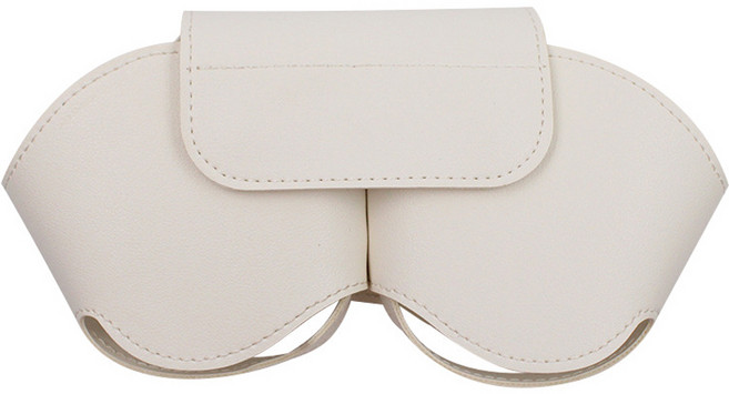 블루포그 블루투스 헤드폰 가죽 케이스 파우치, 04 하얀색, 1개