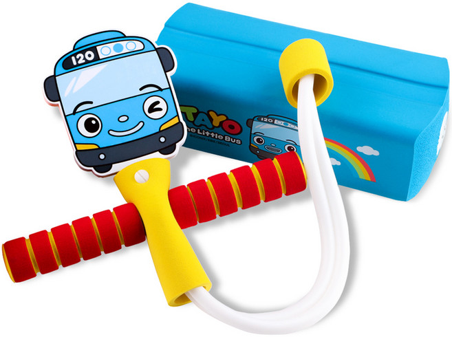 바니랜드 타요 점핑 스펀지 콩콩이, 혼합색상, 1개