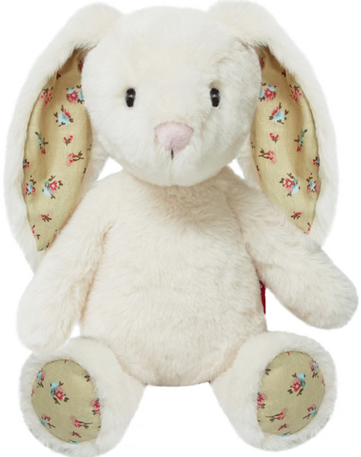 Magic Castle 兒童用 Baby Love 兔子娃娃, 30cm, 象牙白