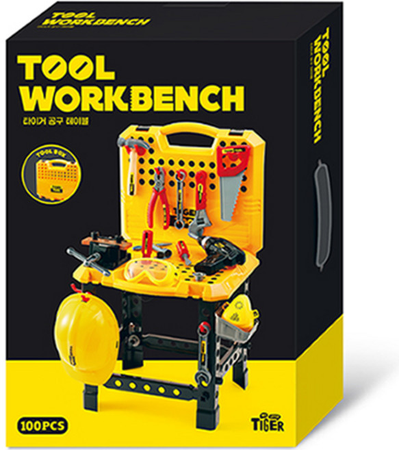 마이리틀타이거 공구 테이블, 혼합색상, 1개