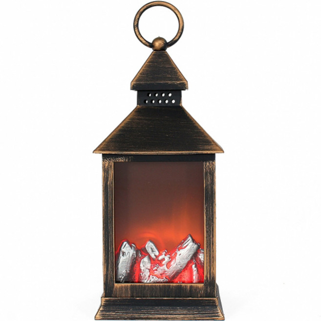 Tree 엔틱 LED 벽난로 불멍 무드등, 혼합색상, 1개