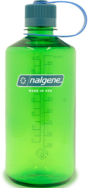 nalgene Sustain 窄口水瓶, 鸚鵡綠, 1L
