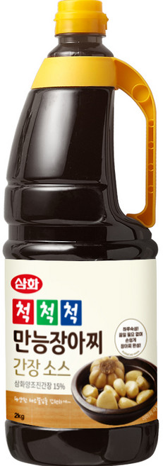 삼화식품 척척척 만능장아찌 간장소스, 2kg, 1개