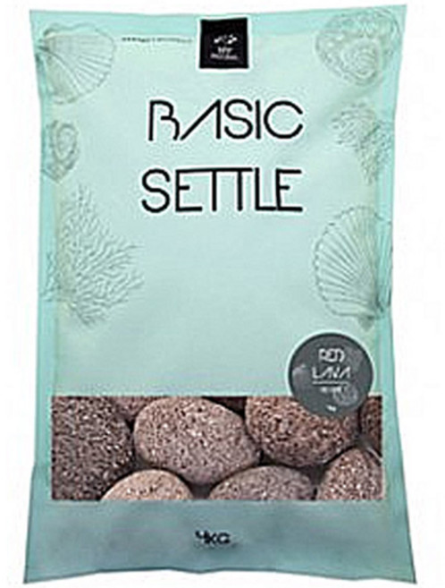 세틀 베이직 페블 자갈 4kg, 레드라바, 1개