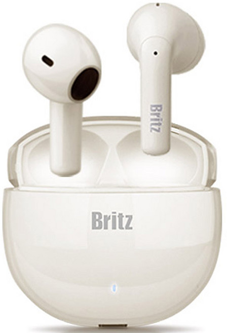 브리츠 트루 무선 스테레오 블루투스 이어폰 Apods3 아이보리 16.5시간 액티브노이즈캔슬링(ANC) 방수가능