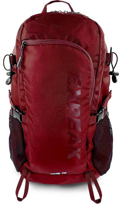 Expeak Hazel 登山背包 25L 含防水罩, 栗紅色(背包)