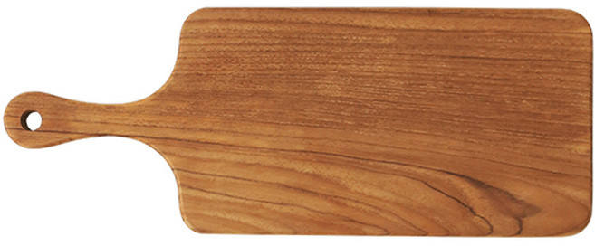 네이쳐리빙 티크 플레이팅 원목 나무도마