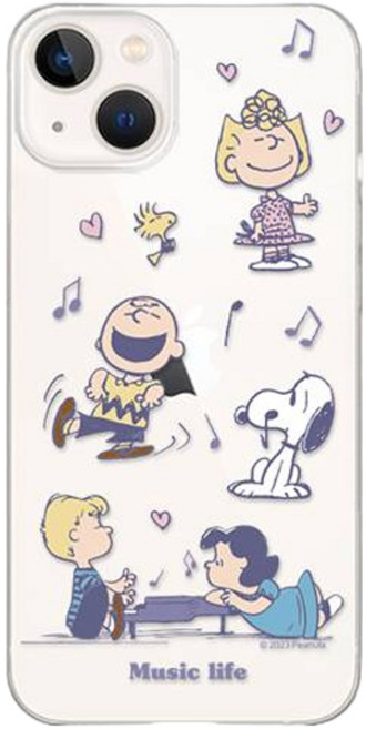 PEANUTS by SCHULZ 全角色透明果凍手機殼