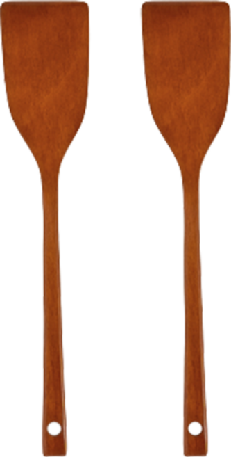 라온누리 자연애 옻칠 우드 뒤집개 S, 2개