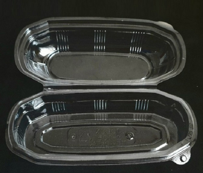 유앤팩 사라다 케이스 일회용용기, 100개, 1세트