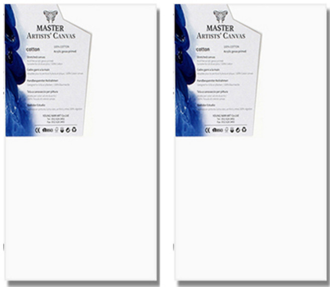 마스터 면천 캔버스 M형, 8호, 2개