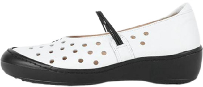 지쎄 제이슈 천연 양가죽 수제 하루스 펀칭 단화