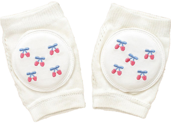 스타도어 러블리자수 메쉬 무릎보호대 2p, 미니체리, 1개