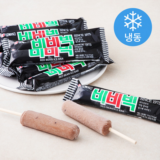 빙그레 비비빅 (냉동), 70ml, 1개입, 40개