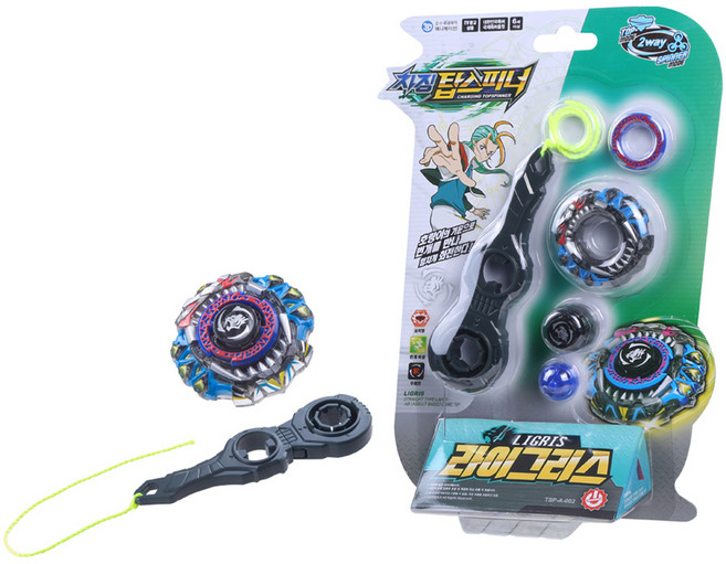 초이락 차징탑스피너 라이그리스 배틀팽이, 혼합색상, 1개