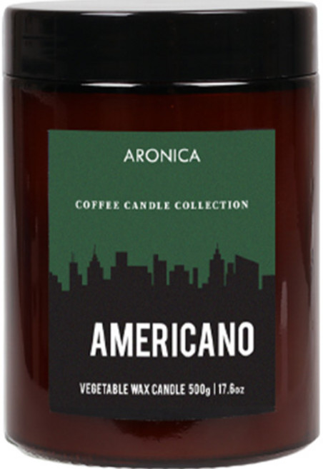 아로니카 커피캔들, 아메리카노, 500g, 1개
