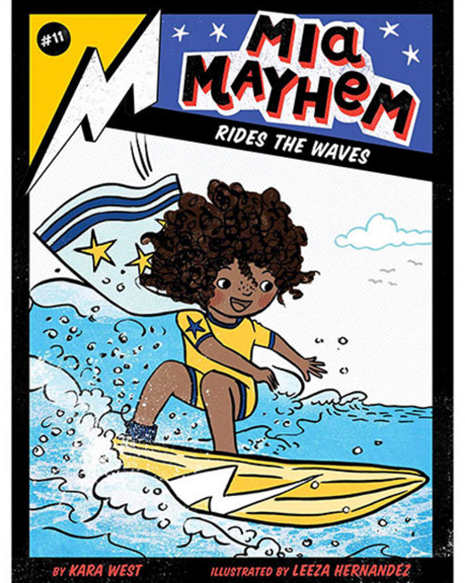 The Mia Mayhem 11 : Mia MAYHeM RIDES THE WAVES, Little Simon