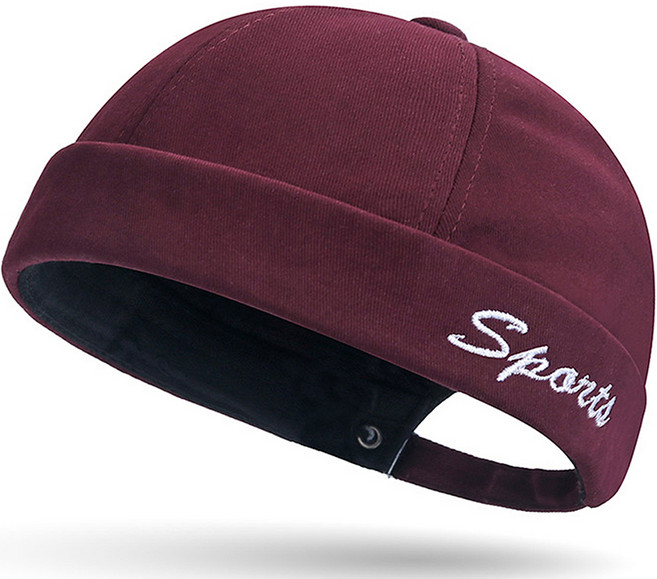 이츠굿텐 남녀공용 챙없는 레옹 프램 골무 와치캡