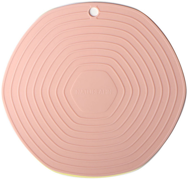 네이처안 국산 인덕션 전용 실리콘 보호매트 소, 핑크, 1개