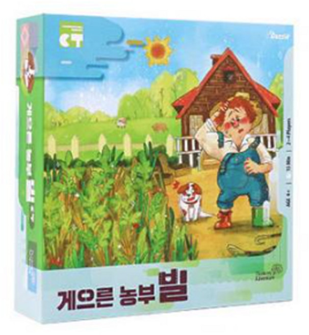 다즐에듀 보드게임 씽킹어드벤처 게으른 농부 빌, 혼합색상, 1개