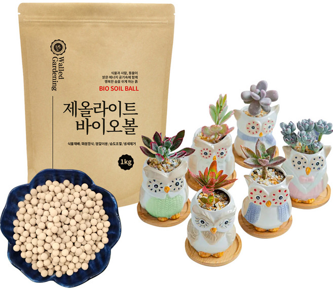 월드가드닝 제올라이트 바이오볼 습도조절, 8번