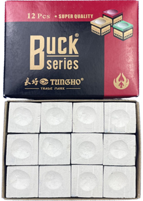 Banana People 台球用品粉筆 12p, 02白色