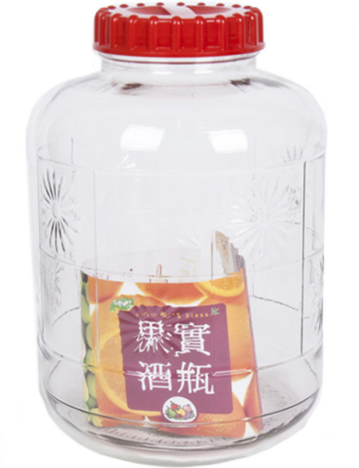 대신 사각 과실주병, 20L, 1개